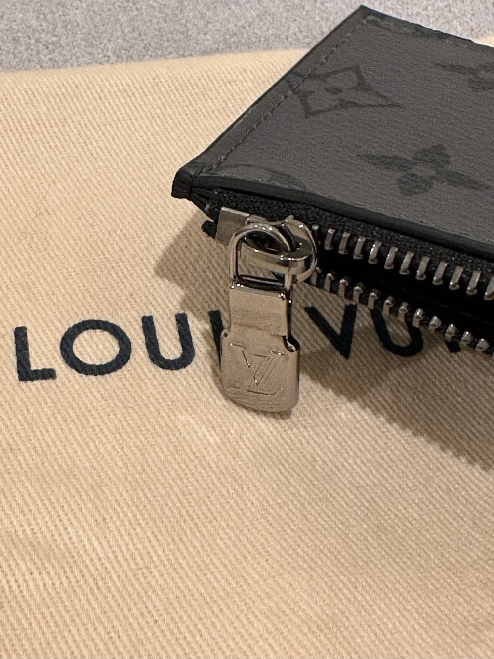 Louis Vuitton Monogram Eclipse Coin Card Holder